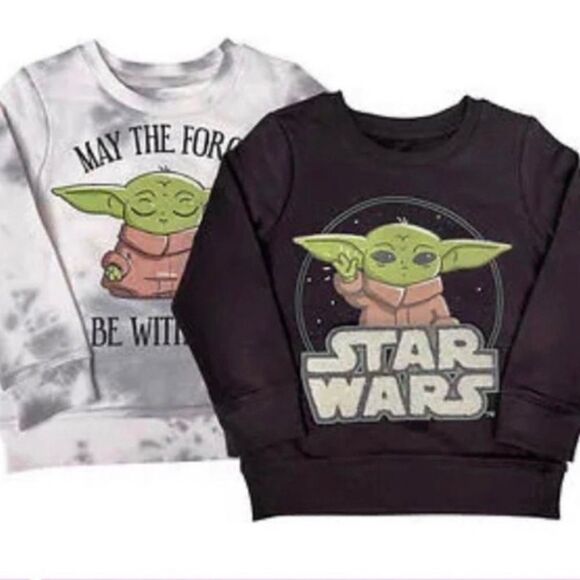 Star Wars  manadalorian baby yoda sweatshirts - Picture 1 of 6